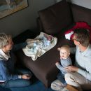 Sylvia, Thomas und Leonard.