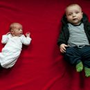 Hannes und sein groÃer Kumpel Pio Krieg (Baujahr Februar 2011)