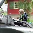 Endlich Sommer! Mitte Juni waren wir mit Papi im Mahlsdorfer HÃ¤uschen - und viele Leute haben uns besucht. Toll!