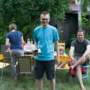 Endlich Sommer! Mitte Juni waren wir mit Papi im Mahlsdorfer HÃ¤uschen - und viele Leute haben uns besucht. Toll! Samstag mit Familie Glawe/Griebel und Stefan Brausse.