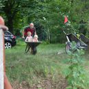Endlich Sommer! Mitte Juni waren wir mit Papi im Mahlsdorfer HÃ¤uschen - und viele Leute haben uns besucht. Toll! Samstag mit Familie Glawe/Griebel und Stefan Brausse.
